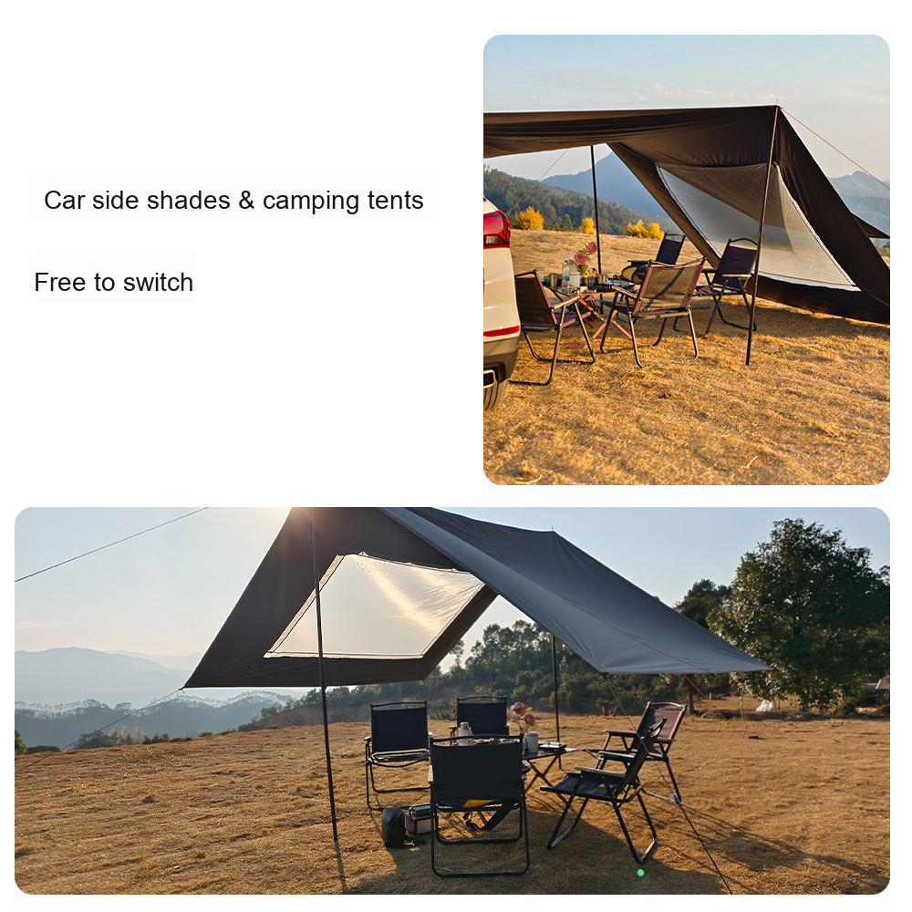 Factory Direct Sale Polyester  - Outdoor Camping Car Tail Tent บทวิจารณ์และราคา