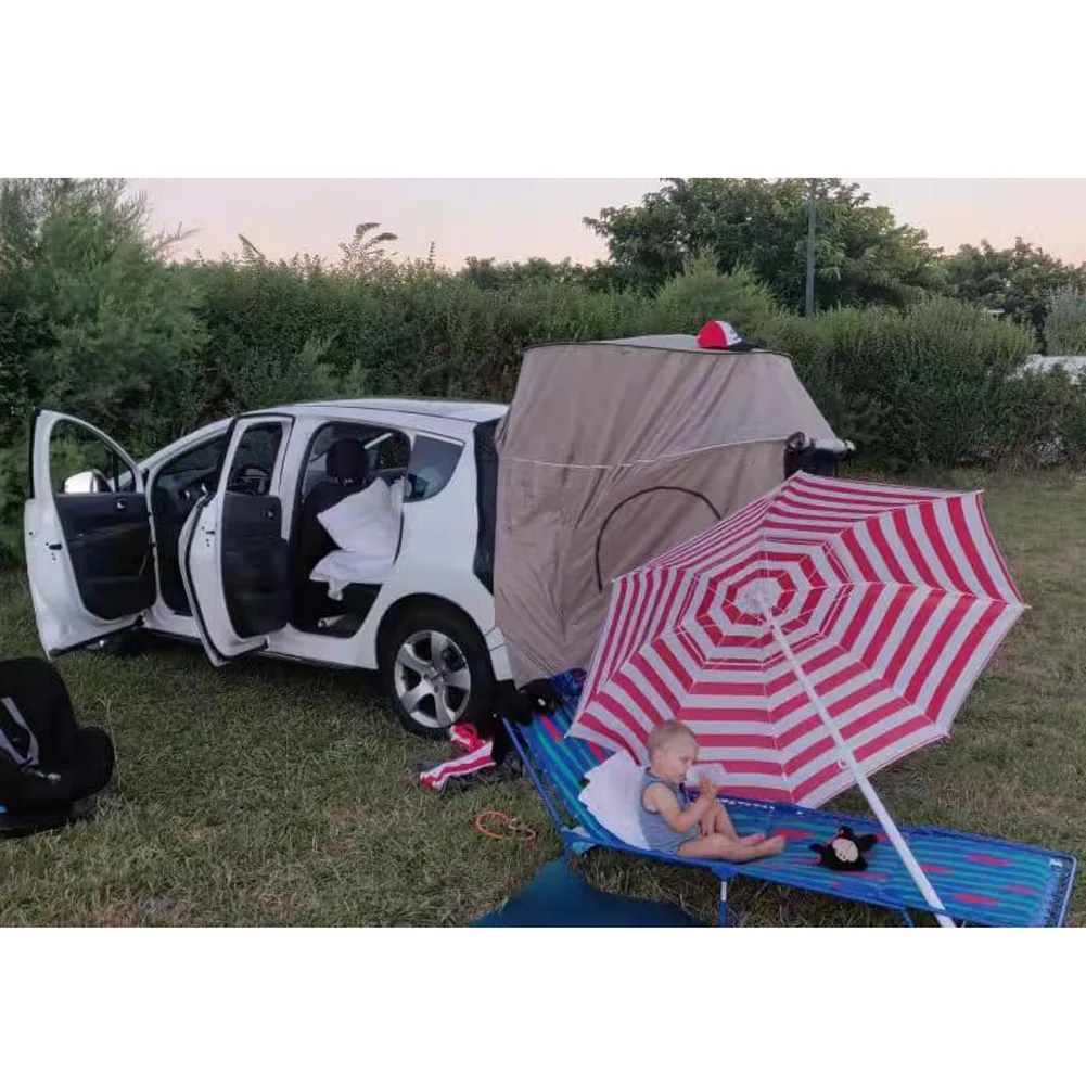 Car Rear Roof Outdoor Equipmen - Outdoor Camping Car Tail Tent บทวิจารณ์และราคา