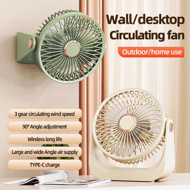 Desktop Circulating Fan USB Re - Camping Quiet บทวิจารณ์และราคา