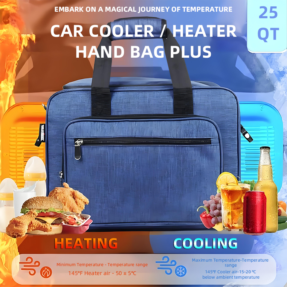 25L 3‑Layer Handheld Lunch Bag - Outdoor Camping Fridge บทวิจารณ์และราคา