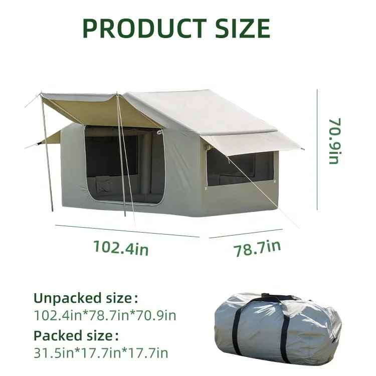 3-4 Person Quick Setting Large - Outdoor Camping On Youtube บทวิจารณ์และราคา