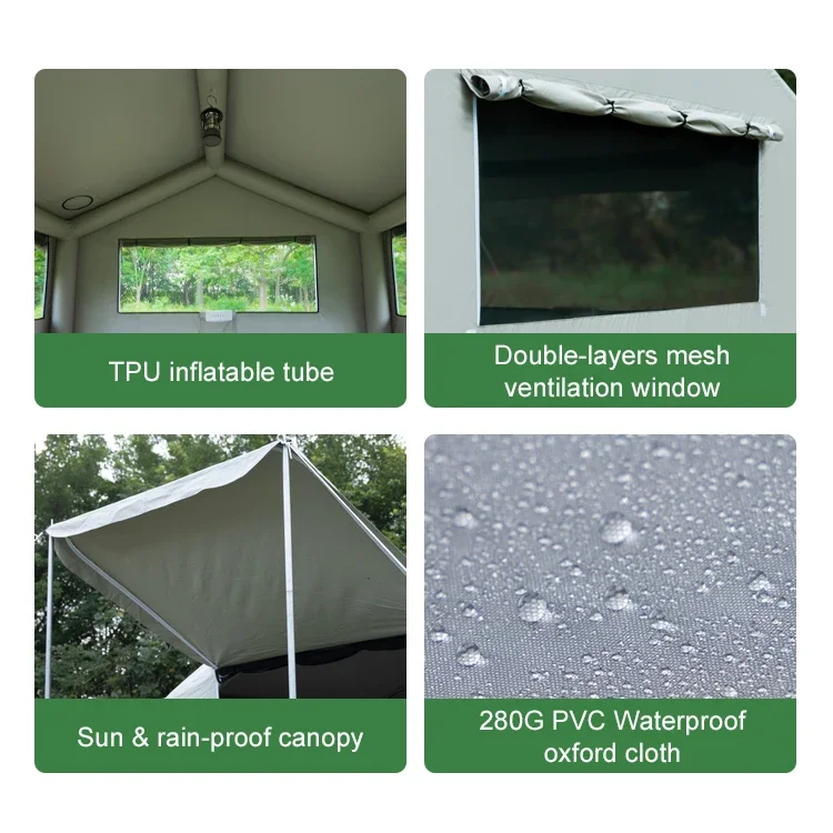 3-4 Person Quick Setting Large - Outdoor Camping On Youtube บทวิจารณ์และราคา