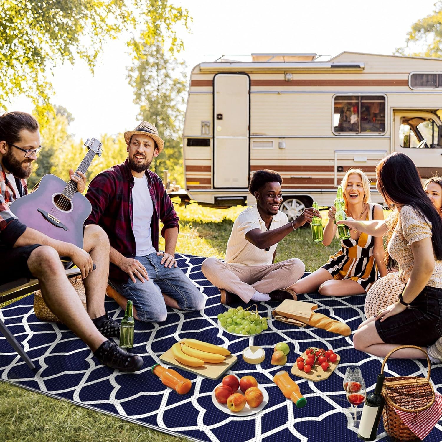 RV Awning Carpet Outdoor Campi - Outdoor Camping Awning บทวิจารณ์และราคา