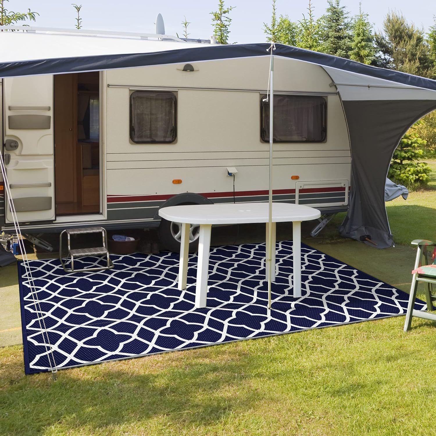RV Awning Carpet Outdoor Campi - Outdoor Camping Awning บทวิจารณ์และราคา