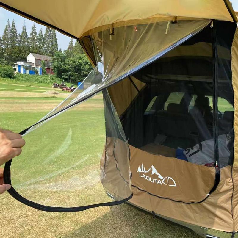 Car Trunk Tent Auto Awning Wat - Outdoor Camping Car Tail Tent บทวิจารณ์และราคา