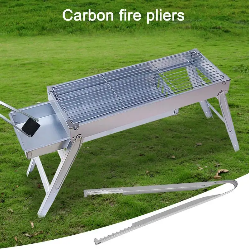 Grilling Tongs Charcoal Tong P - Camping Quiet บทวิจารณ์และราคา