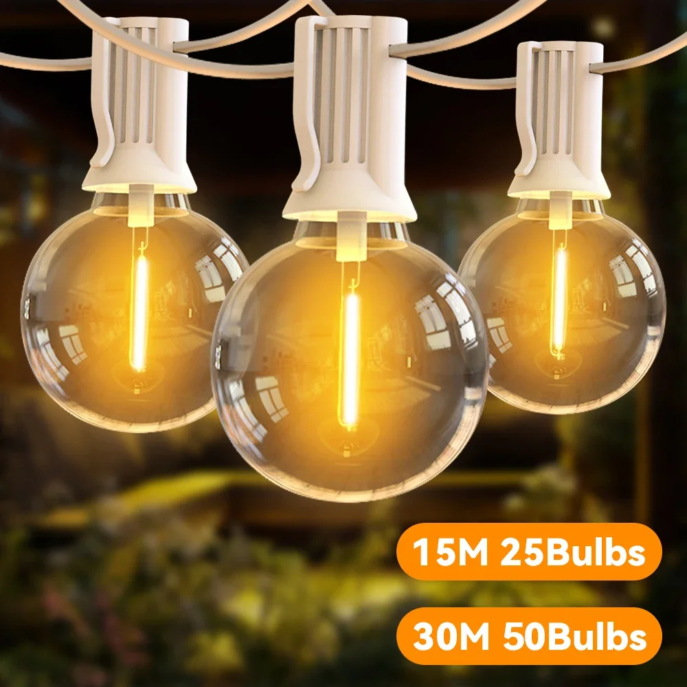 30M 15M Fairy String Light G40 - Outdoor Camping Lights String บทวิจารณ์และราคา