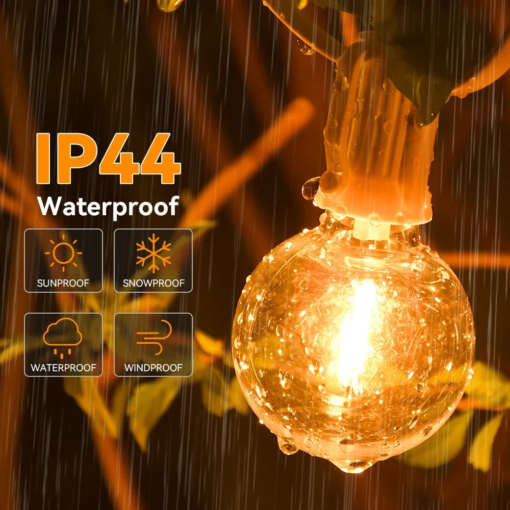30M 15M Fairy String Light G40 - Outdoor Camping Lights String บทวิจารณ์และราคา