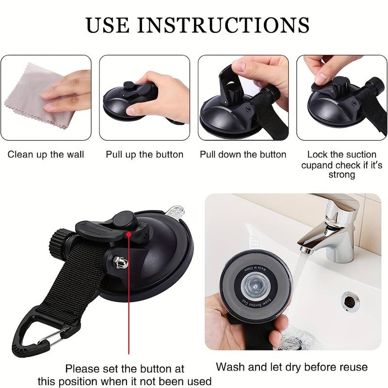 4Pcs Motorhomes Car Suction Cu - Outdoor Camping Awning บทวิจารณ์และราคา