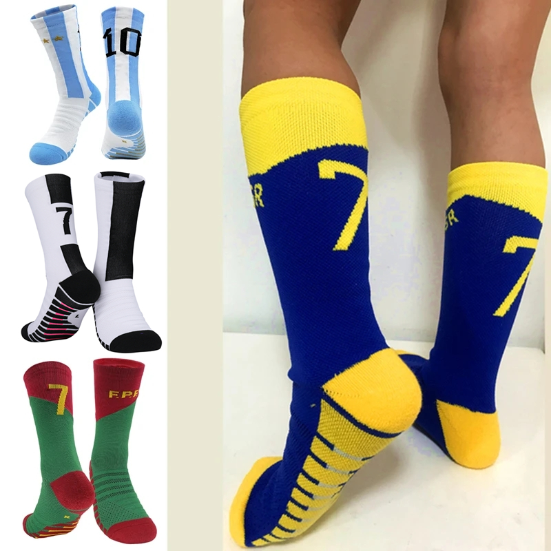 Kids Soccer Socks Number 10# S - Outdoor Boys Camping Youtube บทวิจารณ์และราคา