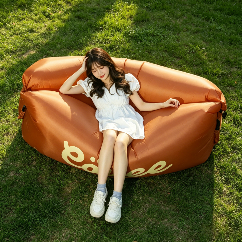 Portable Inflatable Air Sofa L - Outdoor Camping Rug บทวิจารณ์และราคา
