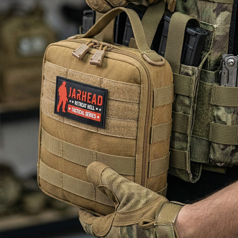 Tactical MOLLE First Aid Pouch - First Aid Kit Camping บทวิจารณ์และราคา