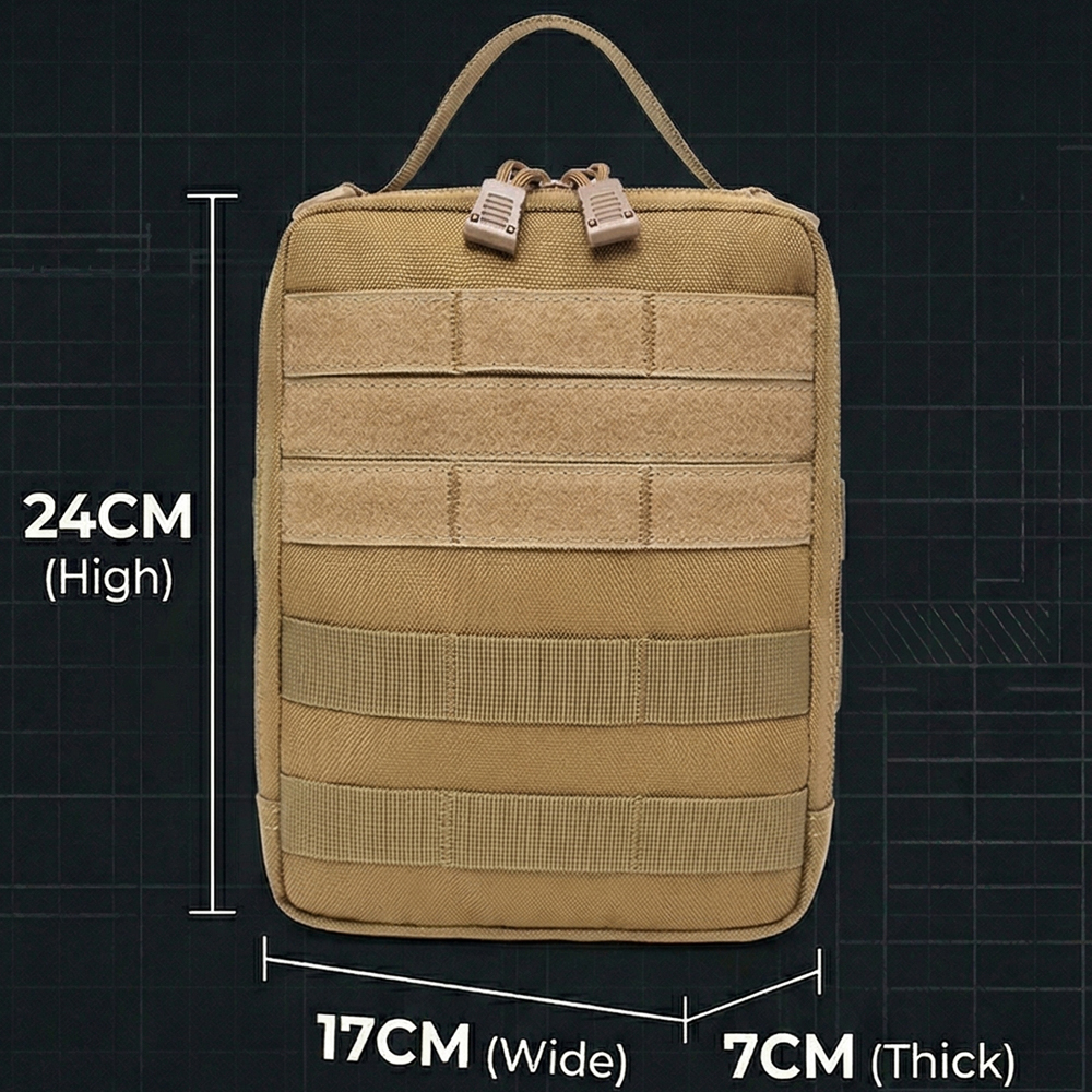Tactical MOLLE First Aid Pouch - First Aid Kit Camping บทวิจารณ์และราคา