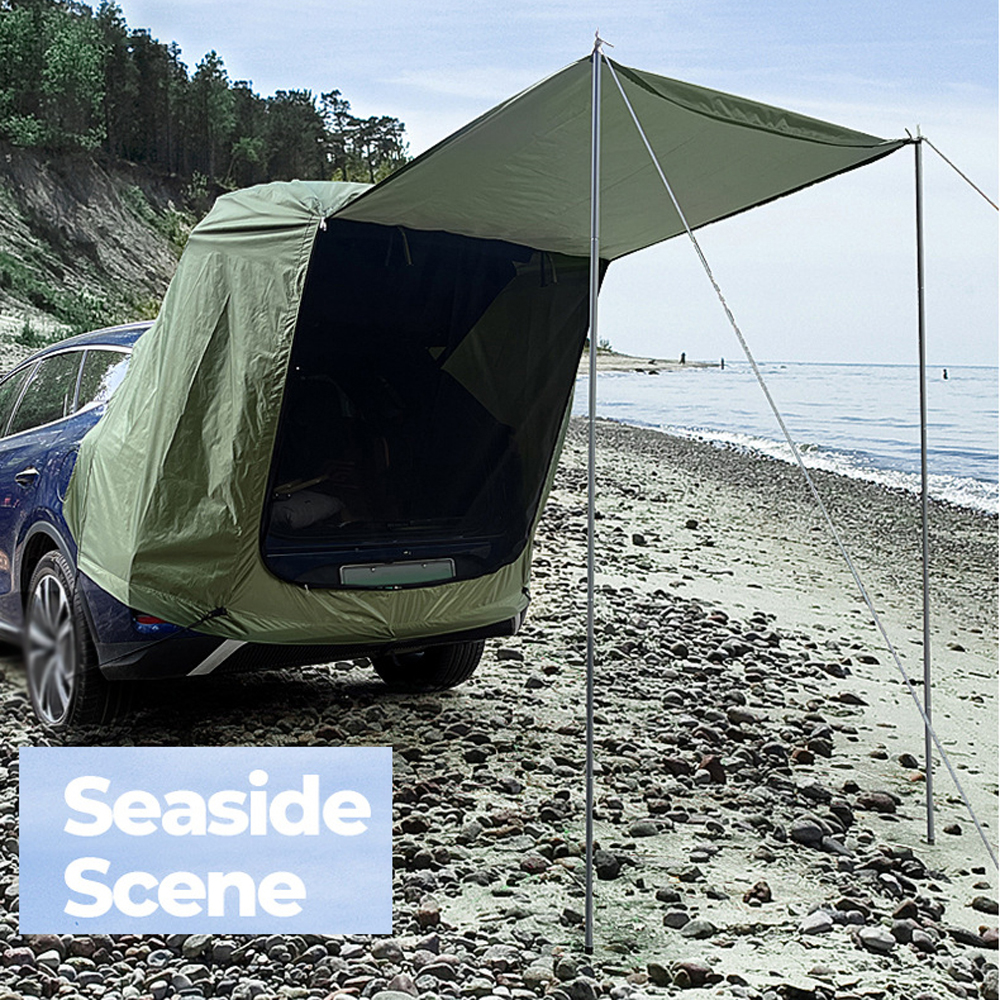 Outdoor Car Rear Tent Camping  - Outdoor Camping Car Tail Tent บทวิจารณ์และราคา