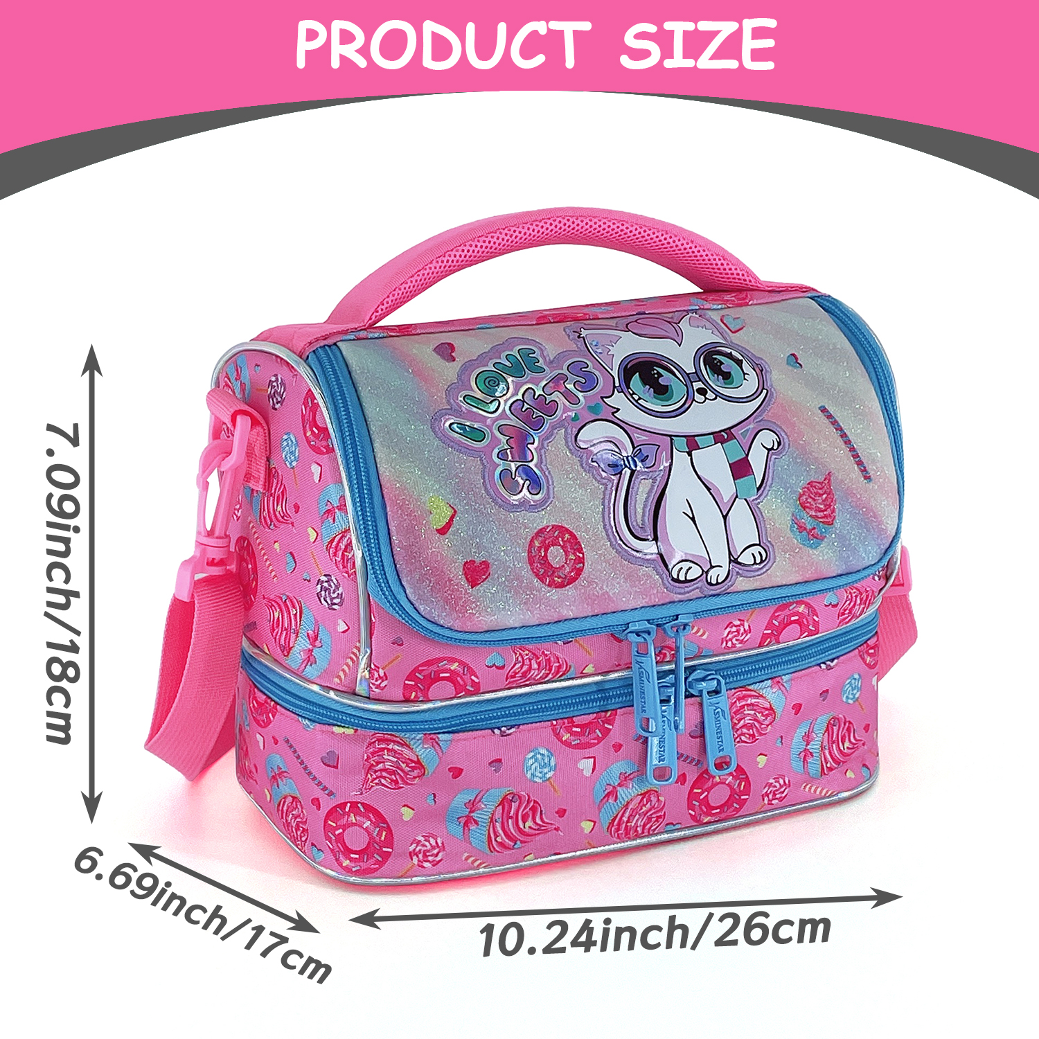 Lunch Bag for Kids Large Capac - Outdoor Camping Kids Activities บทวิจารณ์และราคา