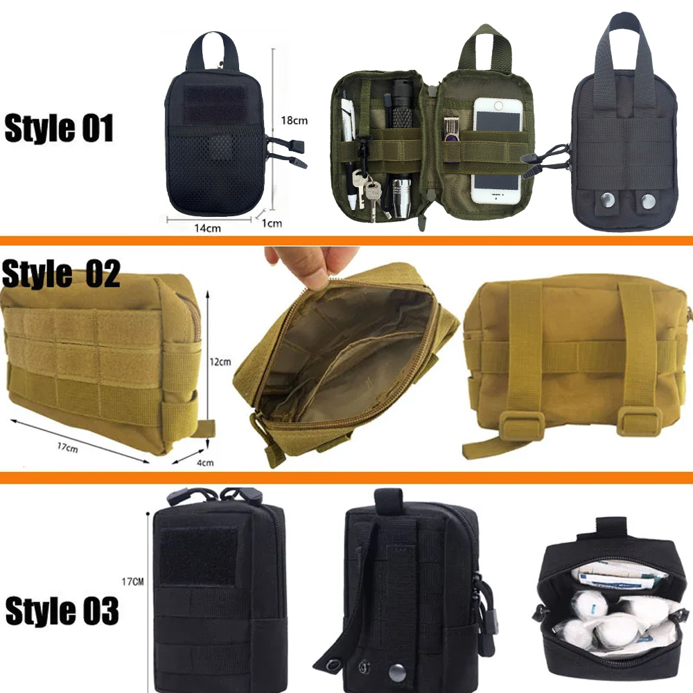 IFAK EDC Bag Waist Bag Hunting - First Aid Kit Camping บทวิจารณ์และราคา