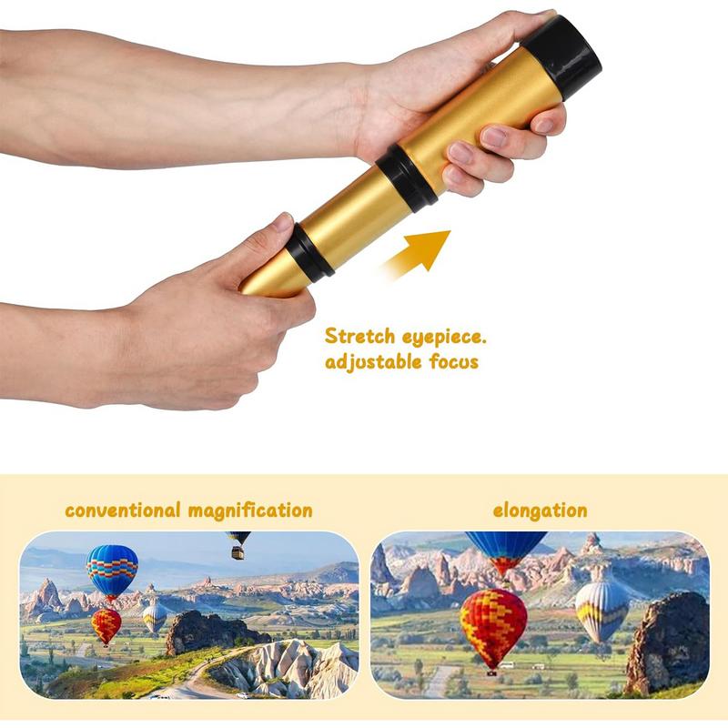 Pirate Telescope Zoomable Pock - Outdoor Camping Kids Activities บทวิจารณ์และราคา
