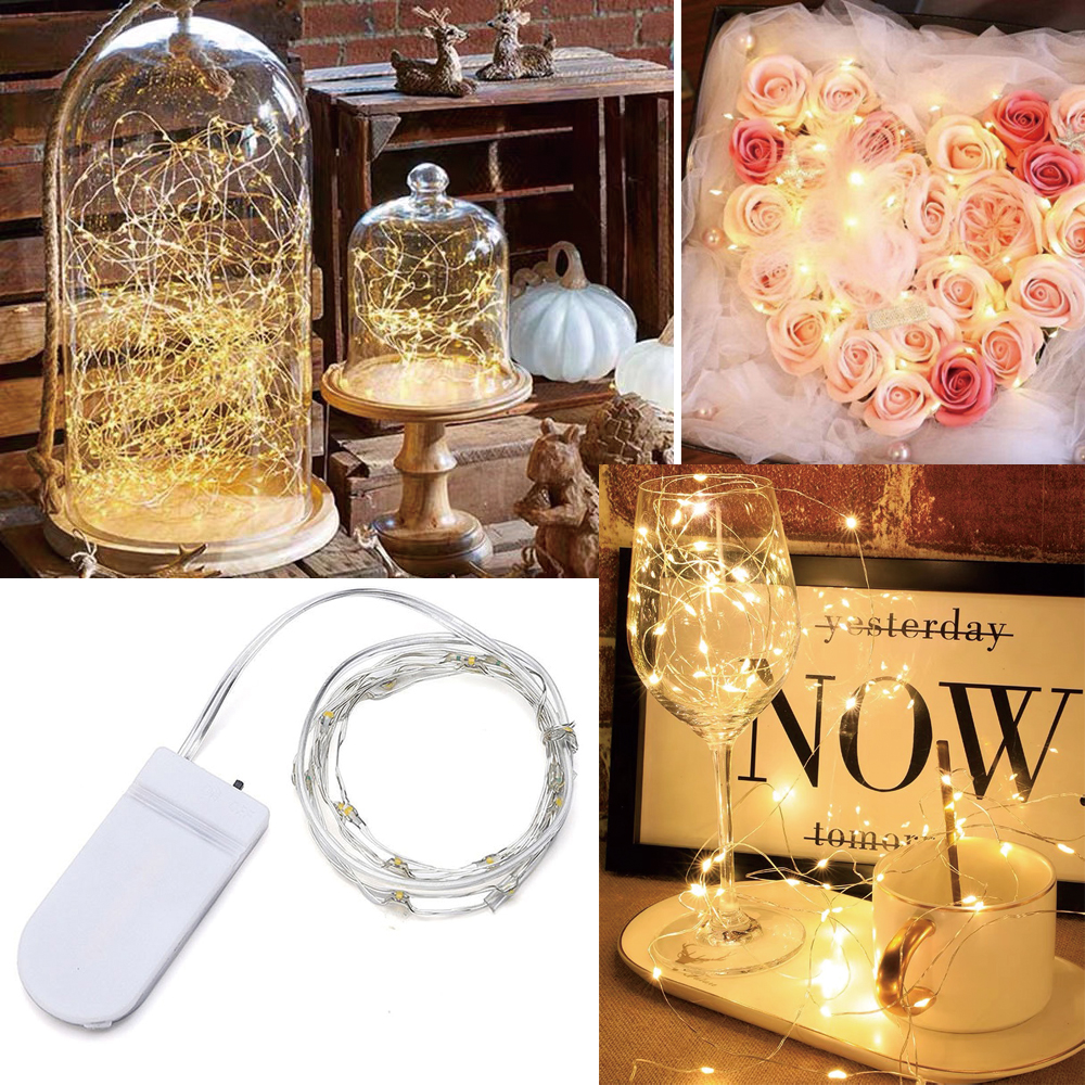 LED Fairy Lights Copper Wire W - Outdoor Camping Lights String บทวิจารณ์และราคา