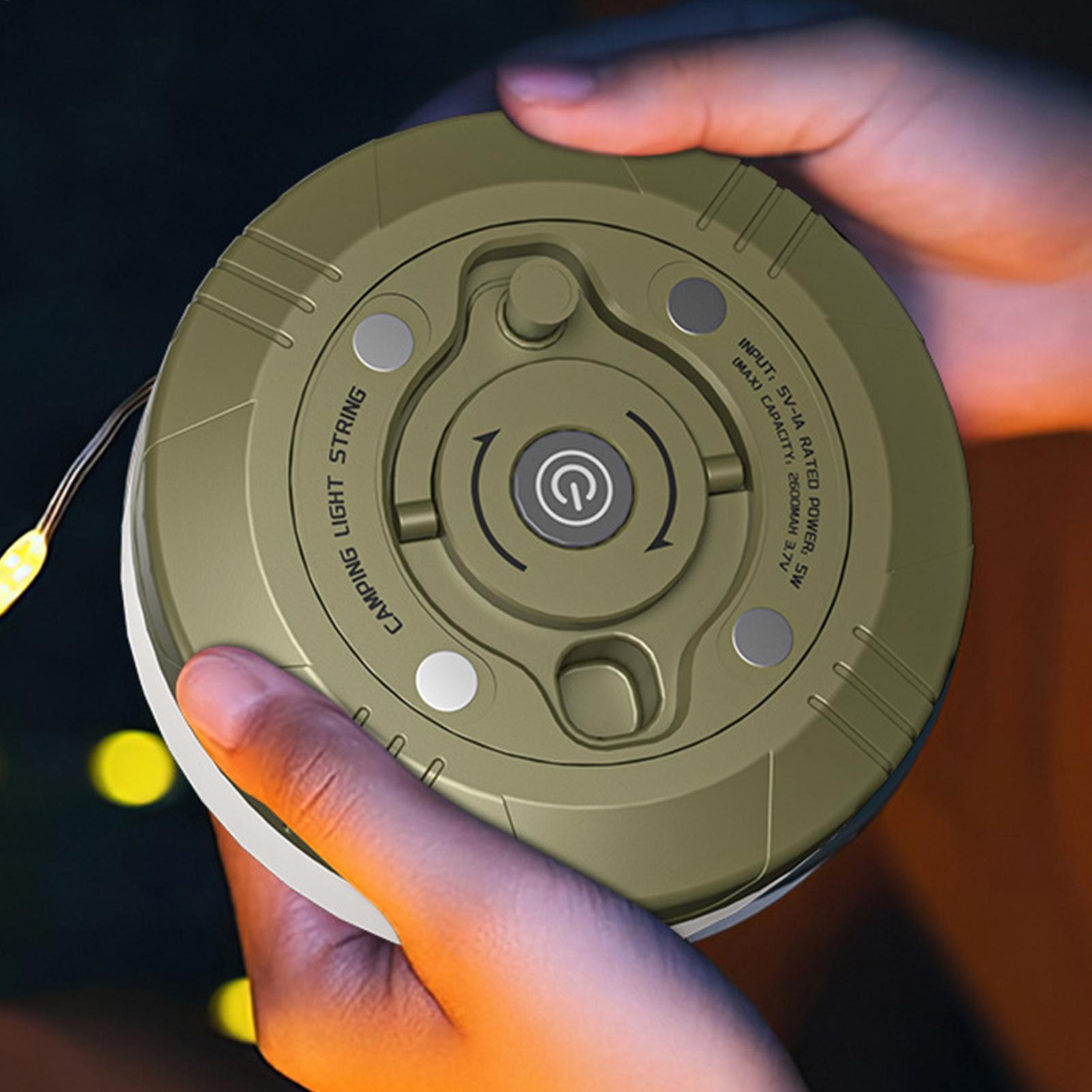 Retractable Camping String Lig - Outdoor Camping Lights String บทวิจารณ์และราคา